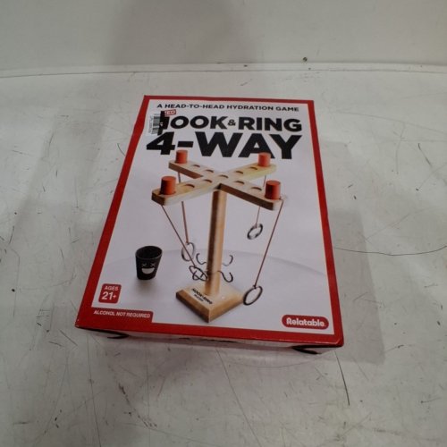 BUZZED HOOK AND RING 4-WAY RING TOSS DRINKING GAME - 2-4 PLAYERS image 3