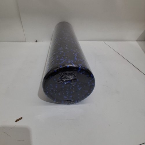 YES4ALL HIGH-DENSITY EVA FOAM EXERCISE ROLLER - 24" - BLACK/BLUE image 3