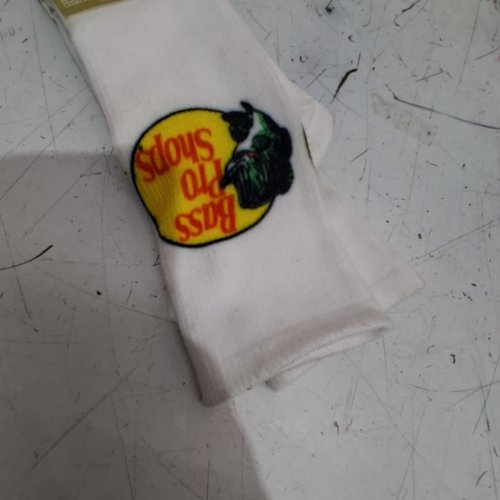 BASS PRO SHOPS CREW SOCKS - LARGE - WHITE (STYLE : 101483114) image 3