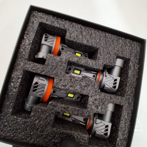 4PK TACOBEEM LED BULB SUPER BRIGHT FOG LIGHTS SET, 99% CANBUS READY - 9005/H8/H9/H11/H16/HB3 - 6500K, 32000LM - COOL WHITE (MODEL: H11 + 9005) image 3