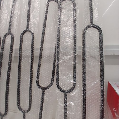 10PK ITEVE.GD WROUGHT IRON INTERIOR BALUSTERS - 44" - SATIN BLACK (ITEM: HJC-0081) image 4
