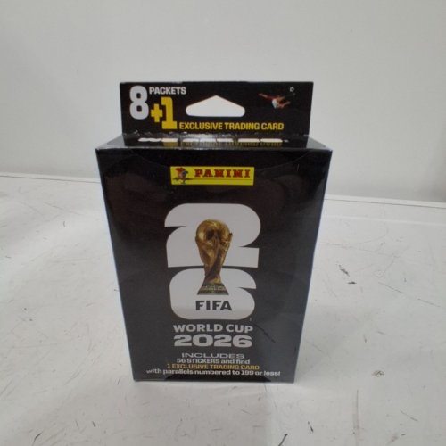 8 PACKETS PANINI FIFA WORLD CUP SOCCER TRADING CARDS image 2