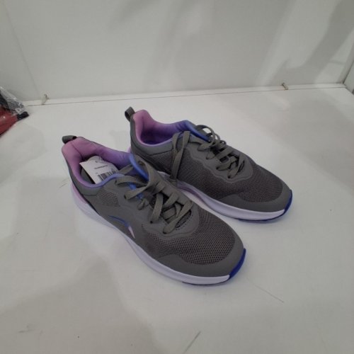 WOMEN'S ATHLETIC WORKS ATHLETIC SHOES - 6 - GREY/PURPLE (STYLE: 26LONDONY24) image 3