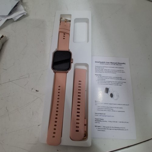 NERUNSA SMART WATCH 1.85" SCREEN BLUETOOTH -PINK (MODEL: P66D) image 2