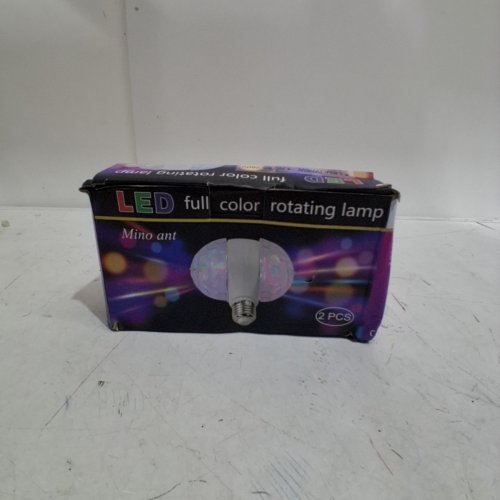 DISCO LED COLORFUL ROTATING MAGIC BALL LIGHTS - MULTI COLOR image 3
