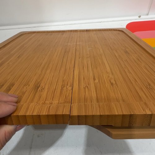 SEVILLE CLASSICS BAMBOO CUTTING BOARD WITH 7 MATS - MATS 15" X 12" - MULTICOLOR (MODEL: BMB17076) image 4