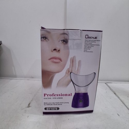 OSENJIE PROFESSIONAL FACIAL MASK STEAMER - PURPLE (MODEL: BY1078) image 4