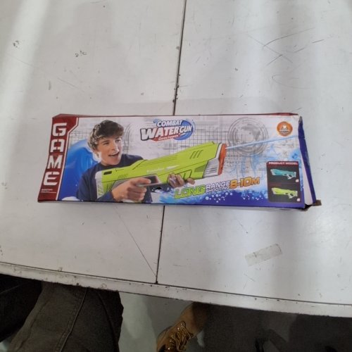 SUPERIOR COMBAT WATER GUN - 280 ML - BLUE/WHITE/ORANGE image 2