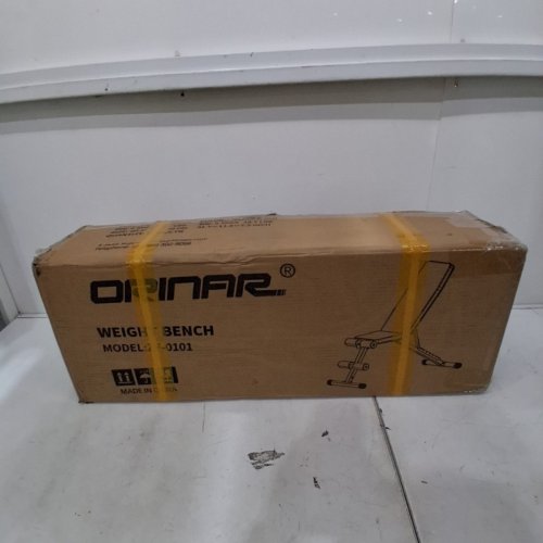 ORINAR ADJUSTABLE INCLINE/DECLINE WEIGHT BENCH PRESS - 880LB MAX - BLACK/RED (MODEL: ZF-0101) image 4