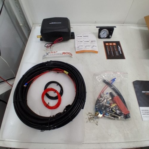 MAXPEEDING RODS UNIVERSAL AIR COMPRESSOR SPRING LEVELING ELECTRIC CONTROLLER KIT - BLACK image 3
