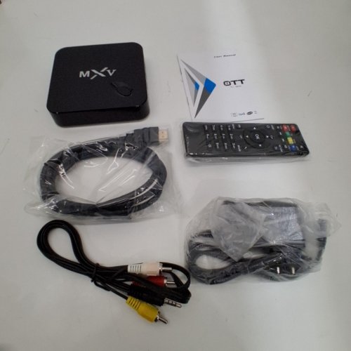 MXV SMART ANDROID POWERED MULTIMEDIA PLAYER - 1GB RAM - 8GB EXPANDABLE STORAGE - BLACK (MODEL: S805) image 3