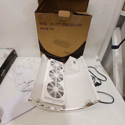 HIGH POWER NAIL DUST COLLECTOR FAN - 40W - WHITE (MODEL: 858-5) image 5