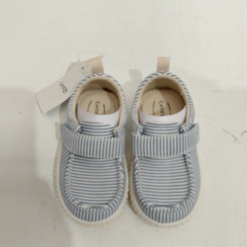 TODDLER GEORGE VELCRO STRAP CASUAL SHOES - 5 - BLUE / WHITE STRIPED (STYLE: 72DUDEBLM26) image 3