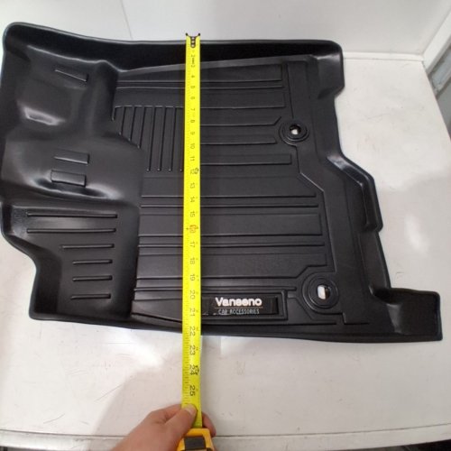 4PC VANCEENO CAR FLOOR MAT - ASSORTED SIZES - BLACK image 3