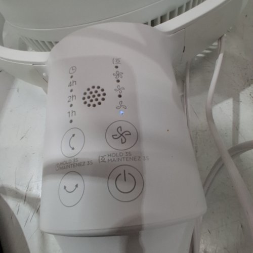 MIDEA 3 - SPEED AIR CIRCULATOR FAN -OSCILATES 135 °- WHITE (MODEL: MSFS07RW5WC) image 3