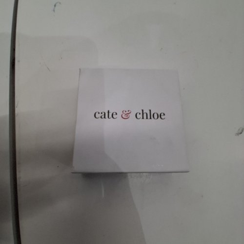 WOMENS CATE & CHLOE TWIST LAUREN EARRINGS - 20 MM-ROSE GOLD (STYLE: CCDE22237ER-RG) image 5