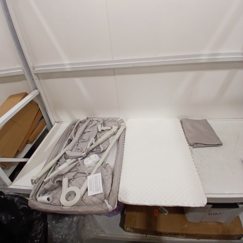 MINOBUB BABY BASSINET BEDSIDE SLEEPER - 4 ADJUSTABLE HEIGHTS - GREY (MODEL: PX001) image 3