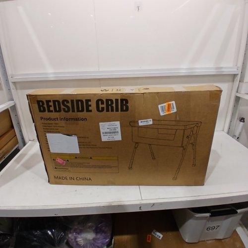 MINOBUB BABY BASSINET BEDSIDE SLEEPER - 4 ADJUSTABLE HEIGHTS - GREY (MODEL: PX001) image 9