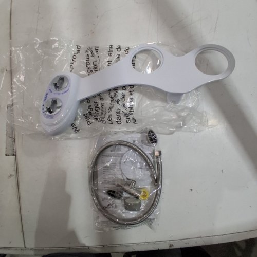 YASFEL MODERN SELF-CLEANING TOILET BIDET ATTACHMENT WITH ADJUSTABLE PRESSURE CONTROL - WHITE image 2