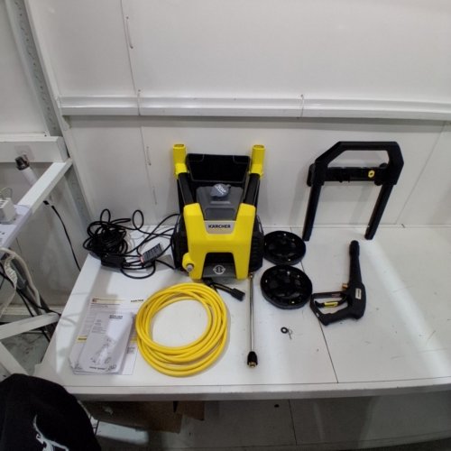 KARCHER ELECTRIC POWER PRESSURE WASHER - 1800PSI/1.2GPM - BLACK/YELLOW (MODEL: K1800PS) image 3