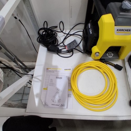 KARCHER ELECTRIC POWER PRESSURE WASHER - 1800PSI/1.2GPM - BLACK/YELLOW (MODEL: K1800PS) image 4