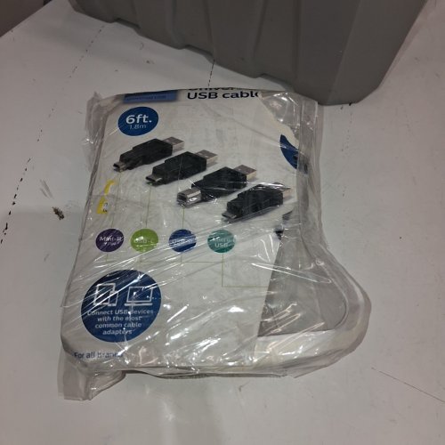 PHILIPS 4-IN-1 UNIVERSAL USB CABLE KIT WITH ADAPTERS (MODEL: SWU8002N/27) image 4