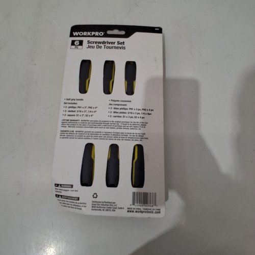6PC WORKPRO SOFT GRIP SCREWDRIVER SET image 3