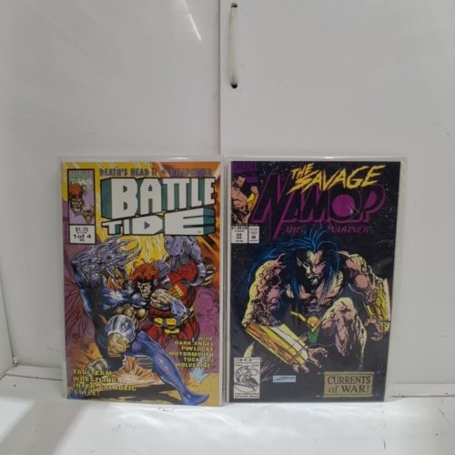 4 ASSTD MARVEL COMIC BOOKS - WARHEADS #10, GHOST RIDER #32, BATTLE TIDE #1 OF 4, NAMOR THE SUB-MARINER #34 - various authors image 3