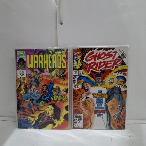 4 ASSTD MARVEL COMIC BOOKS - WARHEADS #10, GHOST RIDER #32, BATTLE TIDE #1 OF 4, NAMOR THE SUB-MARINER #34 - various authors image 4