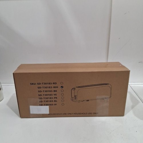 SEEDEEM 2 SLICE SLIM TOASTER - IVORY (MODEL:SD-T30183-IY) image 4