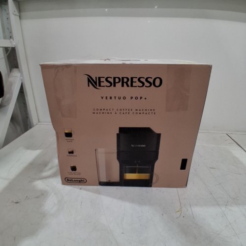 NESPRESSO BY DELONGHI VERTUO POP+ SINGLE SERVE COFFEE & ESPRESSO MACHINE - LIQUORICE BLACK (MODEL: ENV92B) image 11