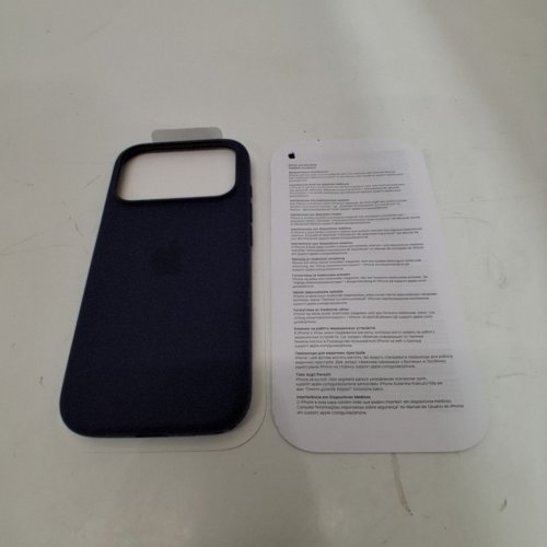 APPLE IPHONE 17 PRO SILICONE CASE WITH MAGSAFE - MIDNIGHT / NAVY BLUE (MODEL: A3559) image 2