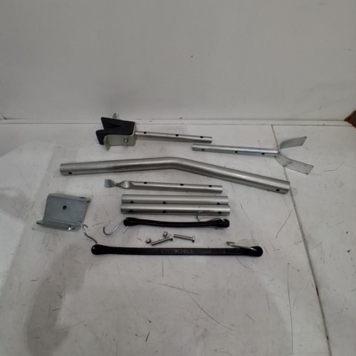 ADJUSTABLE BOAT TRANSOM SAVER FOR ROLLER AND TRAILER - SILVER (MODEL: XC2075) image 2