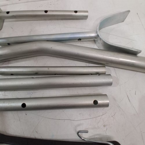 ADJUSTABLE BOAT TRANSOM SAVER FOR ROLLER AND TRAILER - SILVER (MODEL: XC2075) image 3