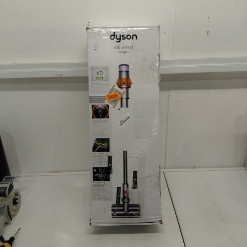 DYSON V15 DETECT PLUS CORDLESS MULTI-PURPOSE VACUUM CLEANER WITH ATTACHMENTS - GREY (MODEL: SV47) image 6