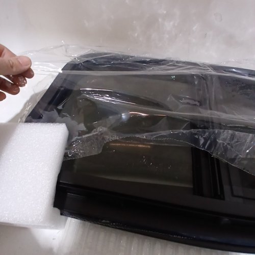 AKYNJTBCA RV WINDOW VERTICAL SLIDING PASSENGER SIDE - 13.4" X 23.3" - BLACK image 3