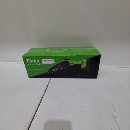 TIETOC 6" CORDLESS MINI HANDHELD CHAINSAW WITH 21V BATTERY - 880W - GREEN image 5