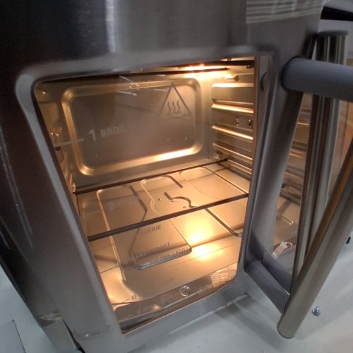 EMERIL LAGASSE EXTRA LARGE FRENCH DOOR AIR FRYER TOASTER OVEN COMBO WITH 25 COOKING FUNCTIONS - 26QT - STAINLESS STEEL ( MODEL:4-00675-02X) image 3
