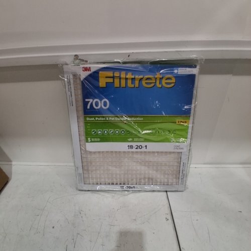 2PK 3M FILTRETE MPR 700 ELECTROSTATIC AIR FILTER - 18" X 20" X 1" (MODEL: 745-2PK) image 2