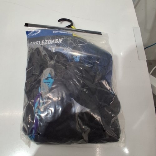 3PC BOYS PARTYHOLIC SKELEZOMBIE COSTUME - LARGE (10-12) - BLACK/BLUE (STYLE: 13164) image 2