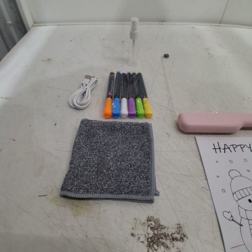 RECHARGEABLE LED DRAWING BOARD - 16" - PINK image 4