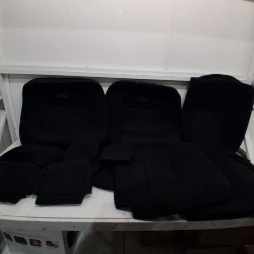 ROUGH COUNTRY NEOPRENE FRONT & REAR SEAT COVERS FOR 2015-2021 FORD F-150 - BLACK (MODEL: 91018) image 2