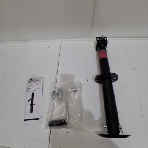 FZZO A-FRAME TRAILER JACK, ADJUSTABLE DROP LEG - 5000LB - 23" - BLACK image 2