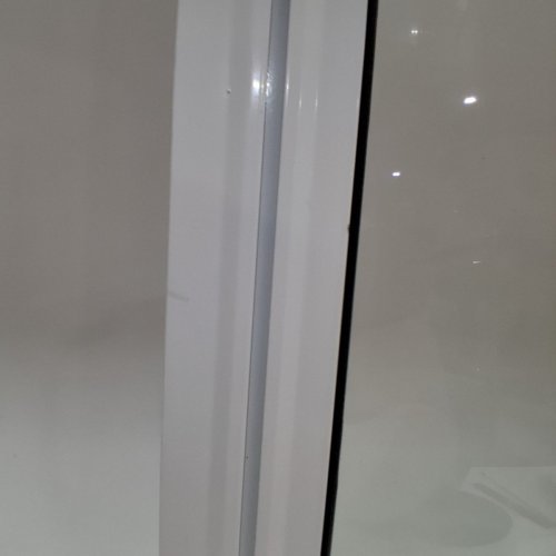 HAKUNA ADJUSTABLE PETS GLASS PATIO PET DOOR FOR SLIDING DOORS - 77.2” – 83.5” - WHITE (MODEL: 5077) image 6