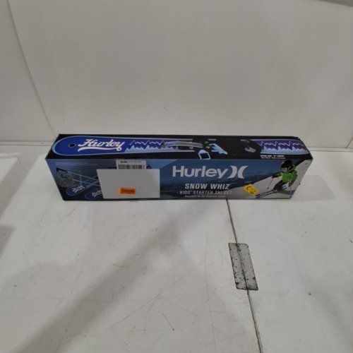 KID'S HURLEY SNOW WHIZ YOUTH BEGINNER SKIS - 27.25" X 3.5" - BLUE (MODEL: ‎190501FGMD) image 4