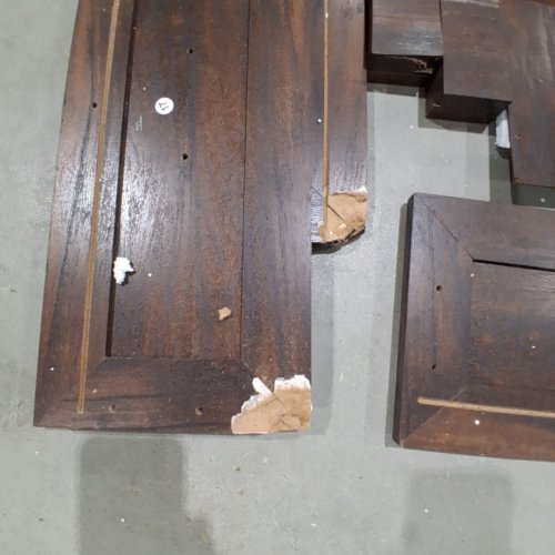 AITJUNZ FARMHOUSE 6-DRAWER DRESSER - 1.5" D X 48" W X 32" H - BROWN (ITEM: LD25006-BR) image 7