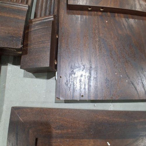 AITJUNZ FARMHOUSE 6-DRAWER DRESSER - 1.5" D X 48" W X 32" H - BROWN (ITEM: LD25006-BR) image 9