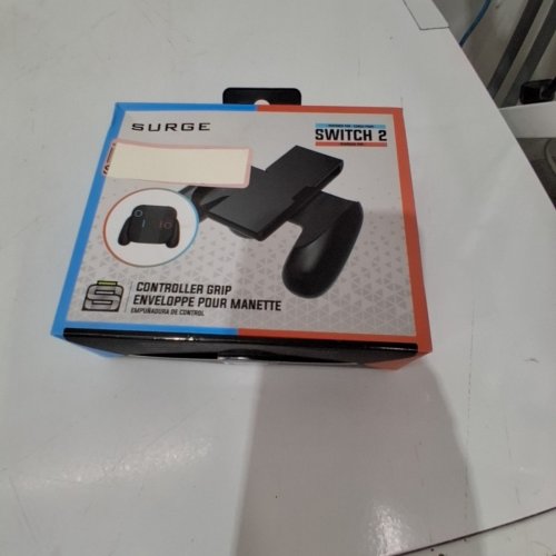 SURGE CONTROLLER GRIP FOR NINTENDO SWITCH 2 CONTROLLERS - BLACK image 2