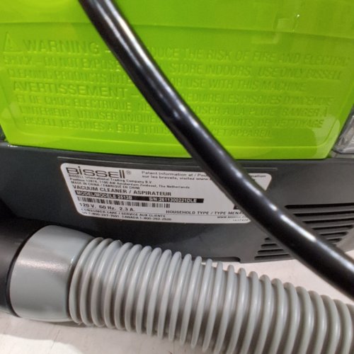 BISSELL LITTLE GREEN PROHEAT PORTABLE DEEP CLEANER/SPOT CLEANER - GREEN/GREY (MODEL: 2694B) image 9