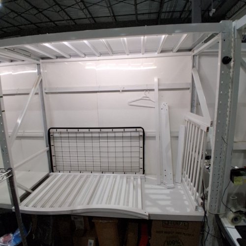 VIOLET 7 IN 1 VERSATILE DESIGN NEW ZEALAND PINEWOOD CONVERTIBLE LIFE STYLE CRIB - 58" X 29" X 39" - WHITE (MODEL: 655) image 4
